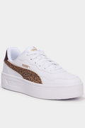Women's Puma Lally Skye Brown Lace-Up Sneakers