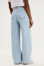 Women's High-Waist Extra Wide Leg Triple Stone Jeans