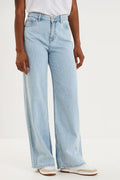 Women's High-Waist Extra Wide Leg Triple Stone Jeans