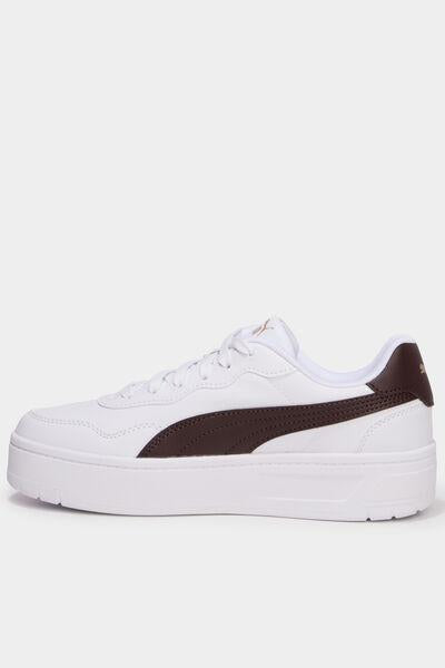 Women's Puma Lally Skye Brown Lace-Up Sneakers