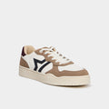Baskets à lacets avec semelle épaisse gris homme - 1