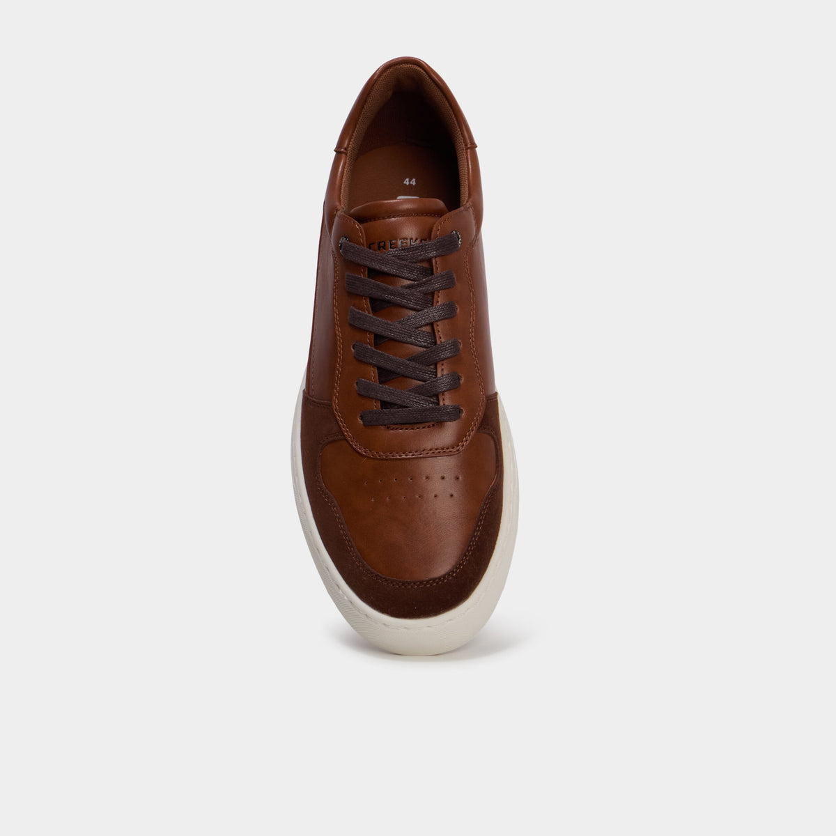 Baskets à lacets bi-matières noir homme - 4
