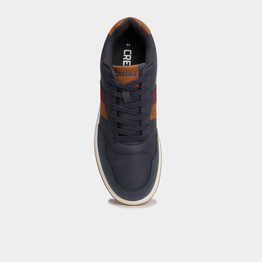 Baskets à lacets gris homme - 4
