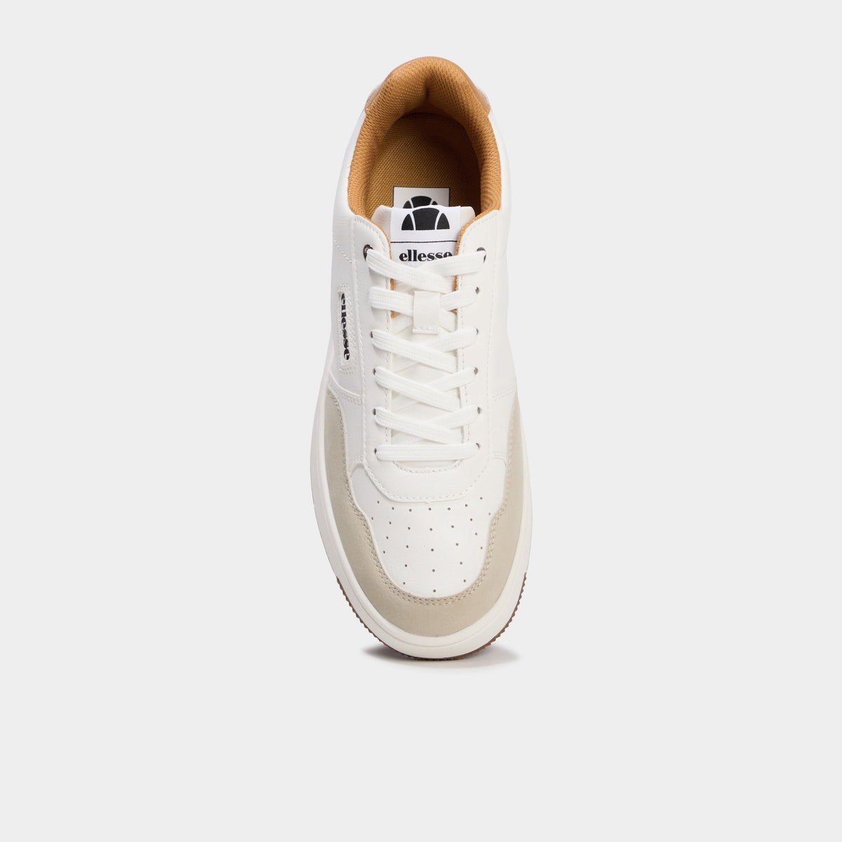 Baskets à lacets Ellesse jaune moutarde homme - 2