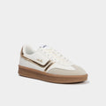 Baskets à lacets Josh Ellesse jaune or femme - 1