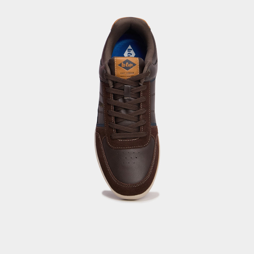 Baskets à lacets Lee Cooper noir homme - 4