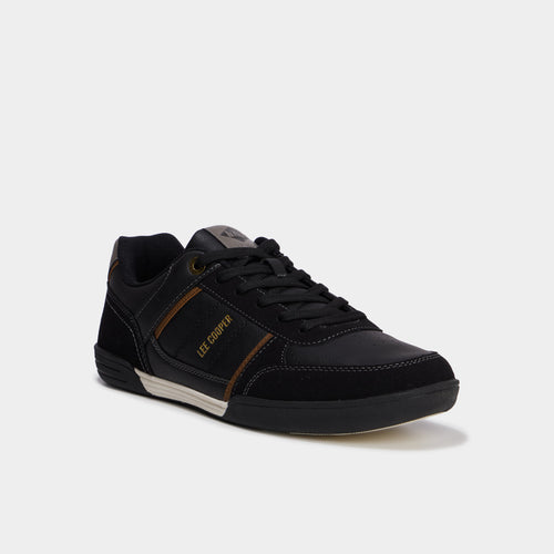Baskets à lacets Lee Cooper noir homme - 1