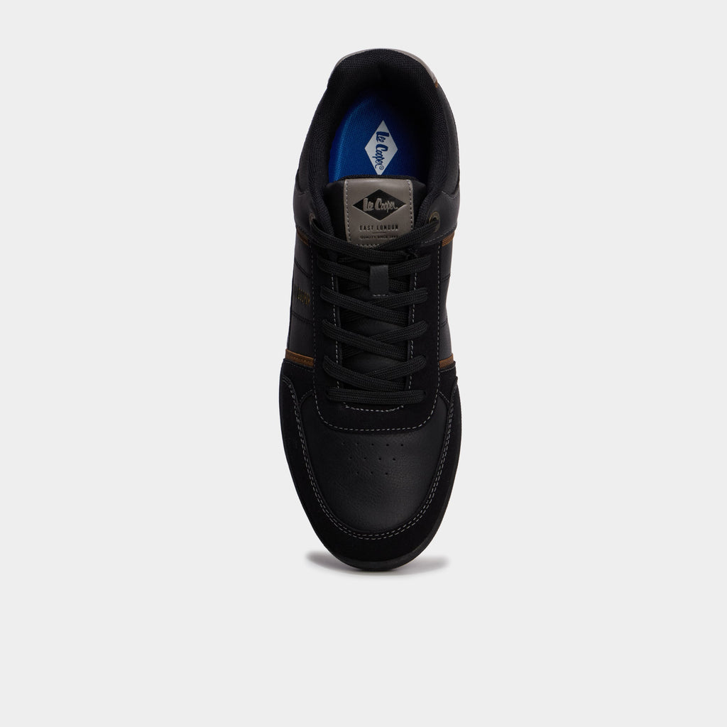 Baskets à lacets Lee Cooper noir homme - 2