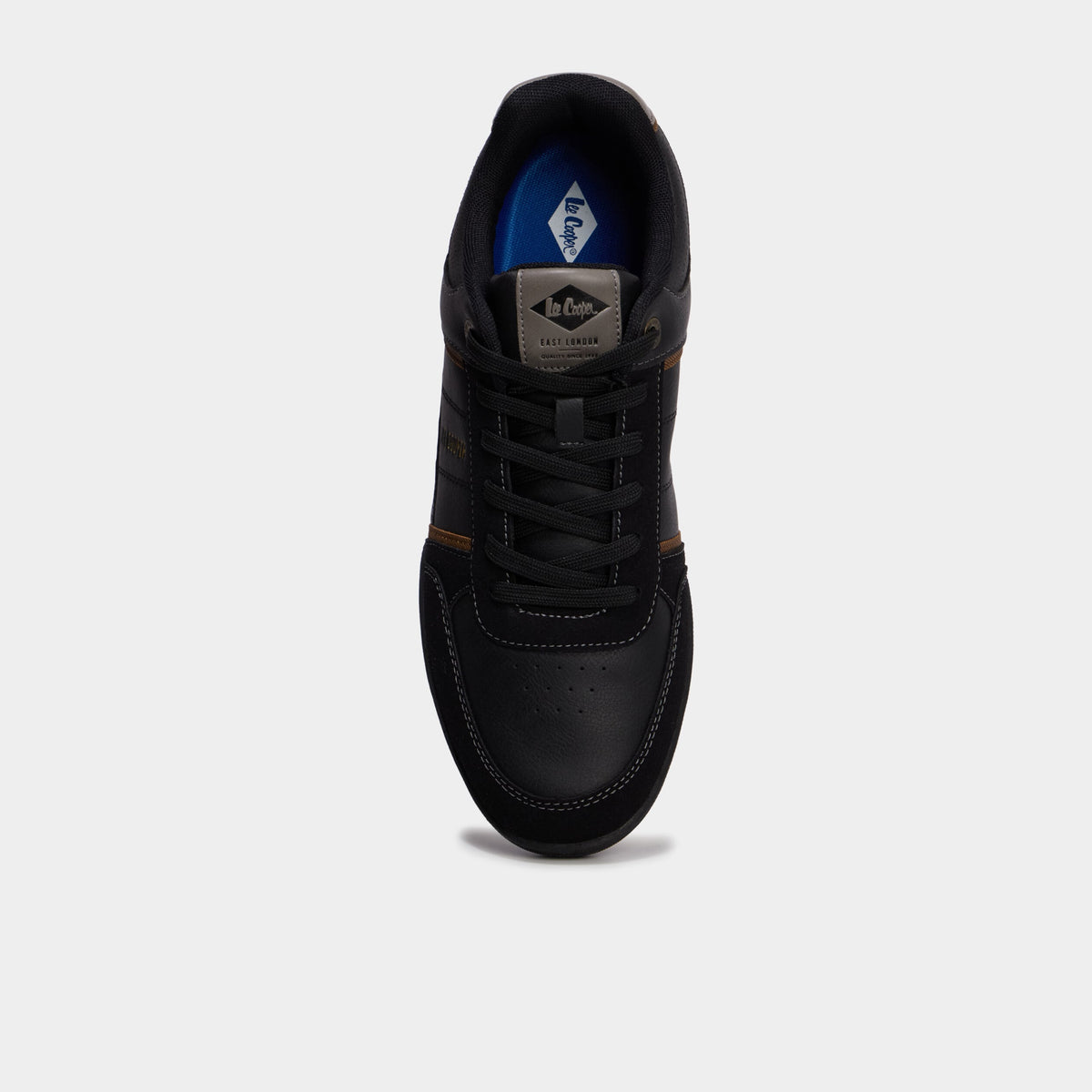 Baskets à lacets Lee Cooper noir homme - 2