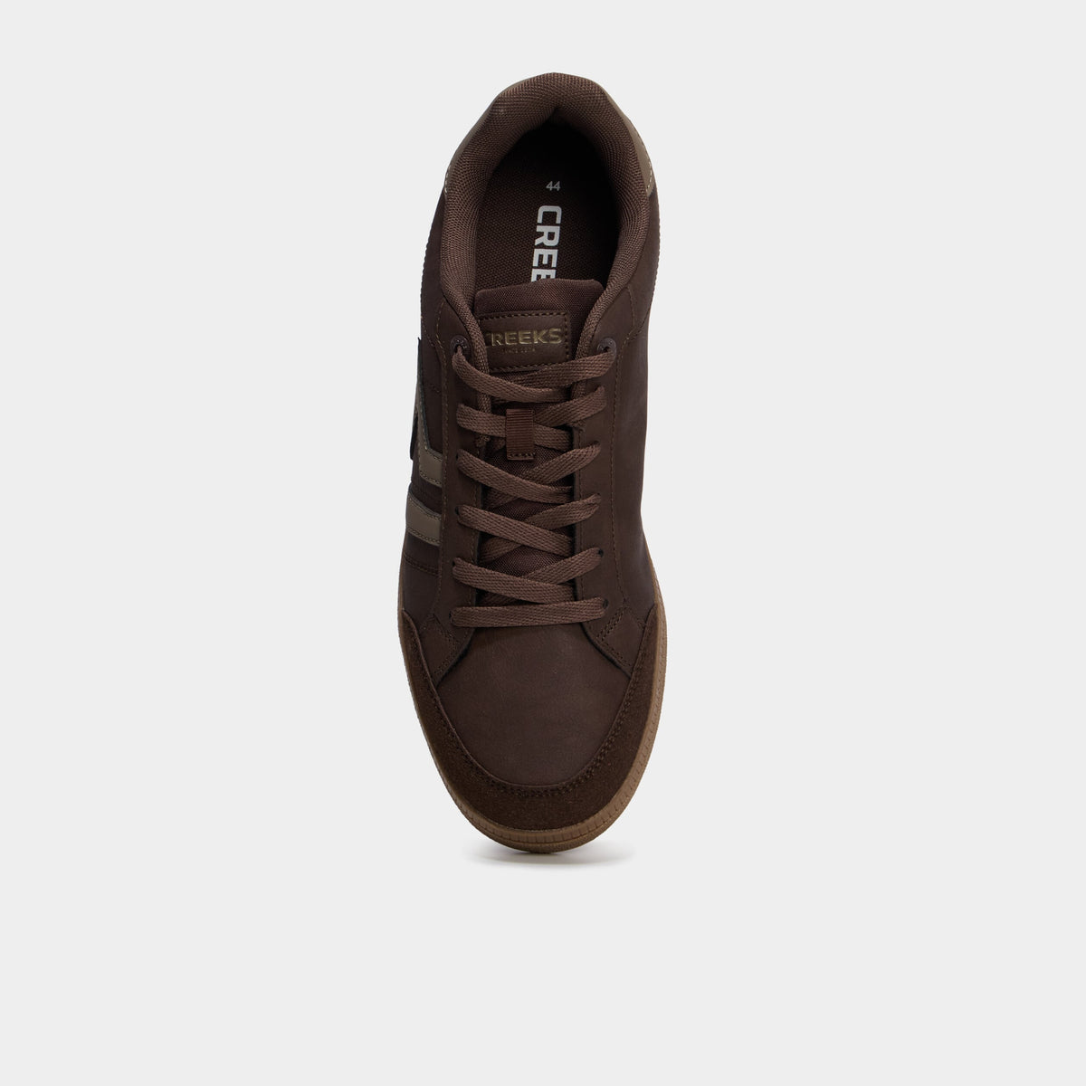 Baskets à lacets marron homme - 2