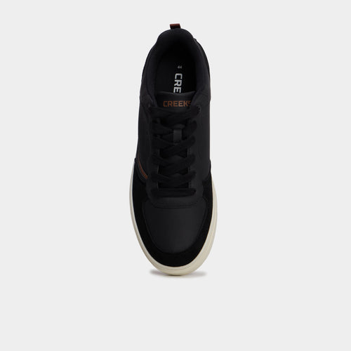 Baskets à lacets noir homme - 2