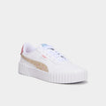 Baskets à lacets Puma Carina 3 sable fille - 1