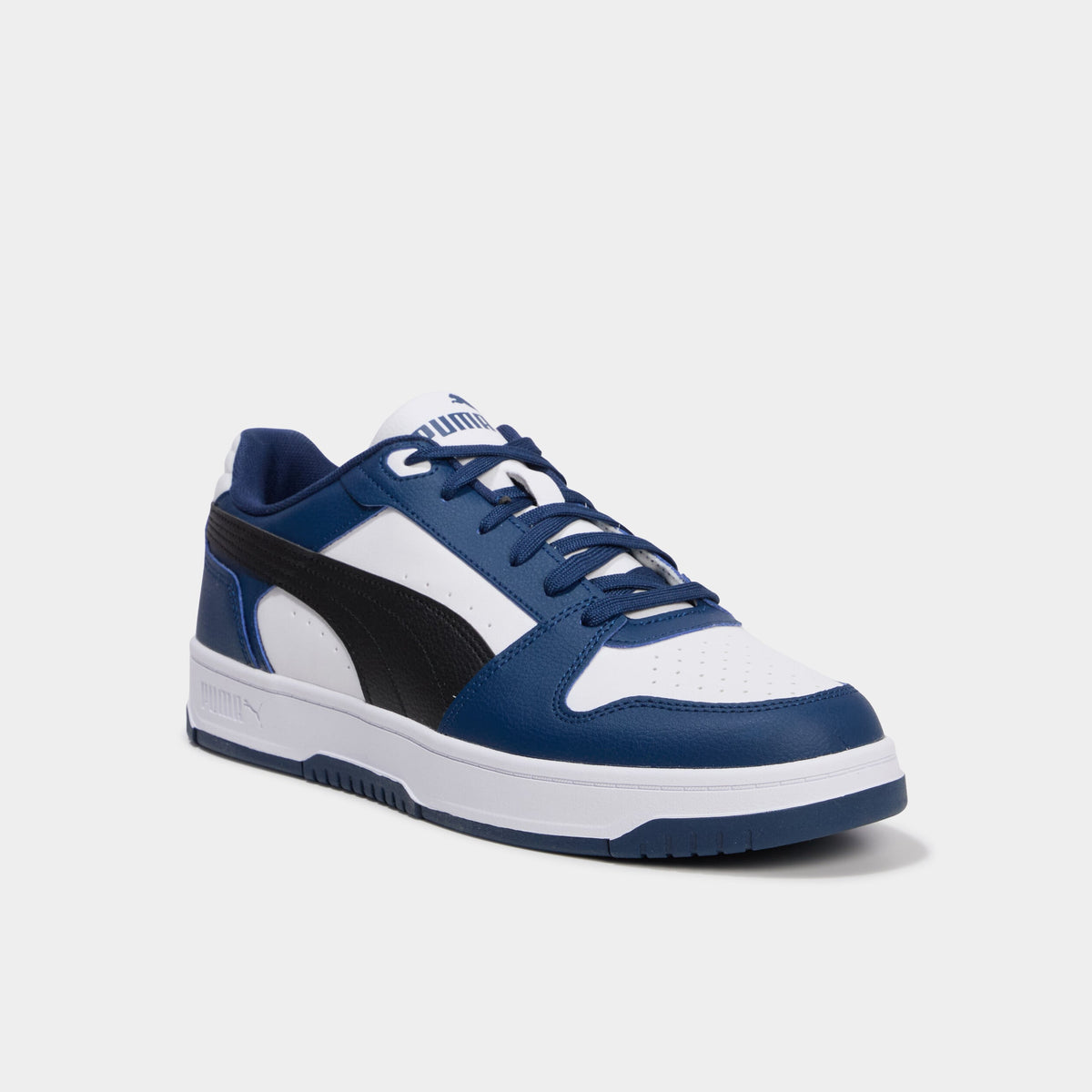 Baskets à lacets Puma Rebound Slam gris clair homme - 3
