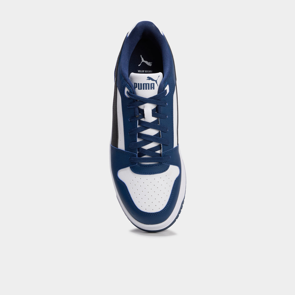 Baskets à lacets Puma Rebound Slam gris clair homme - 4