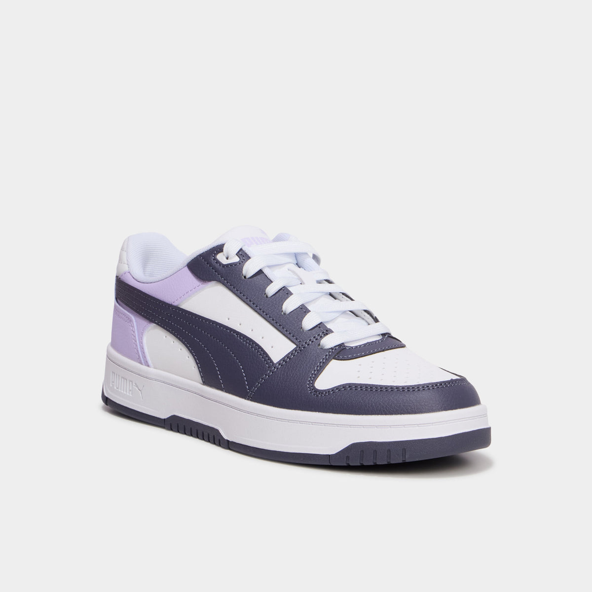 Baskets à lacets Puma Rebound Slam violet fille - 1