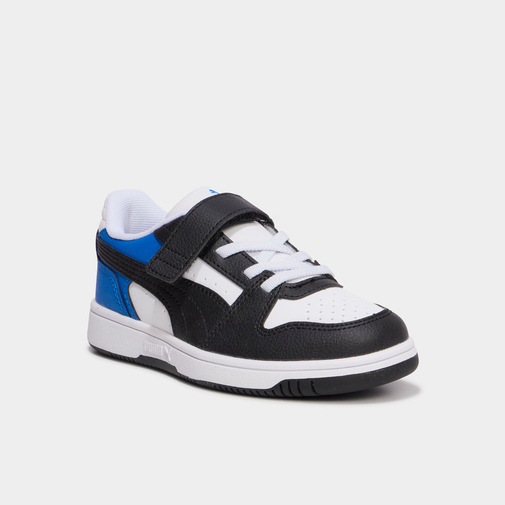 Baskets à scratchs Puma Rebound Slam bleu electrique garçon - 1