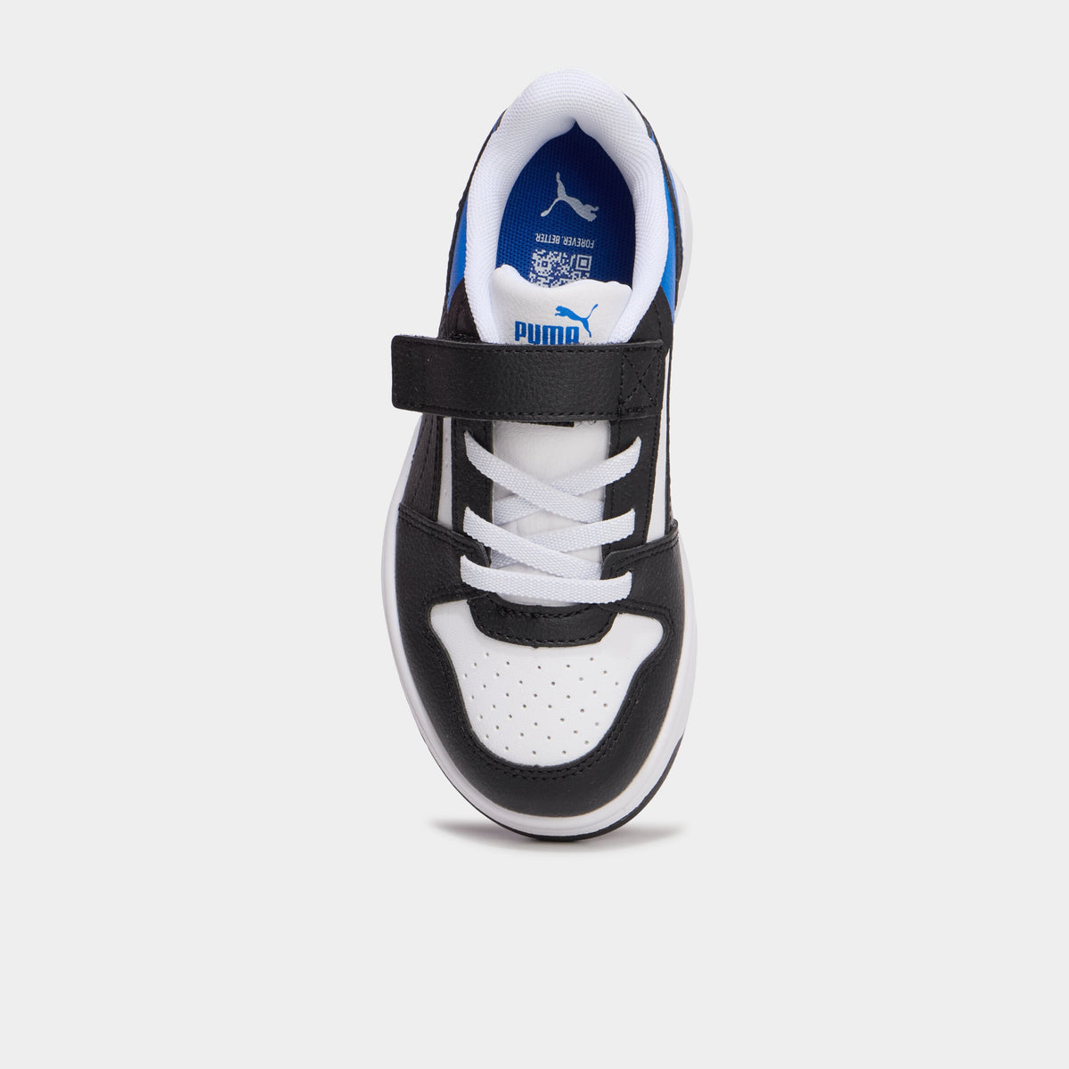 Baskets à scratchs Puma Rebound Slam bleu electrique garçon - 2