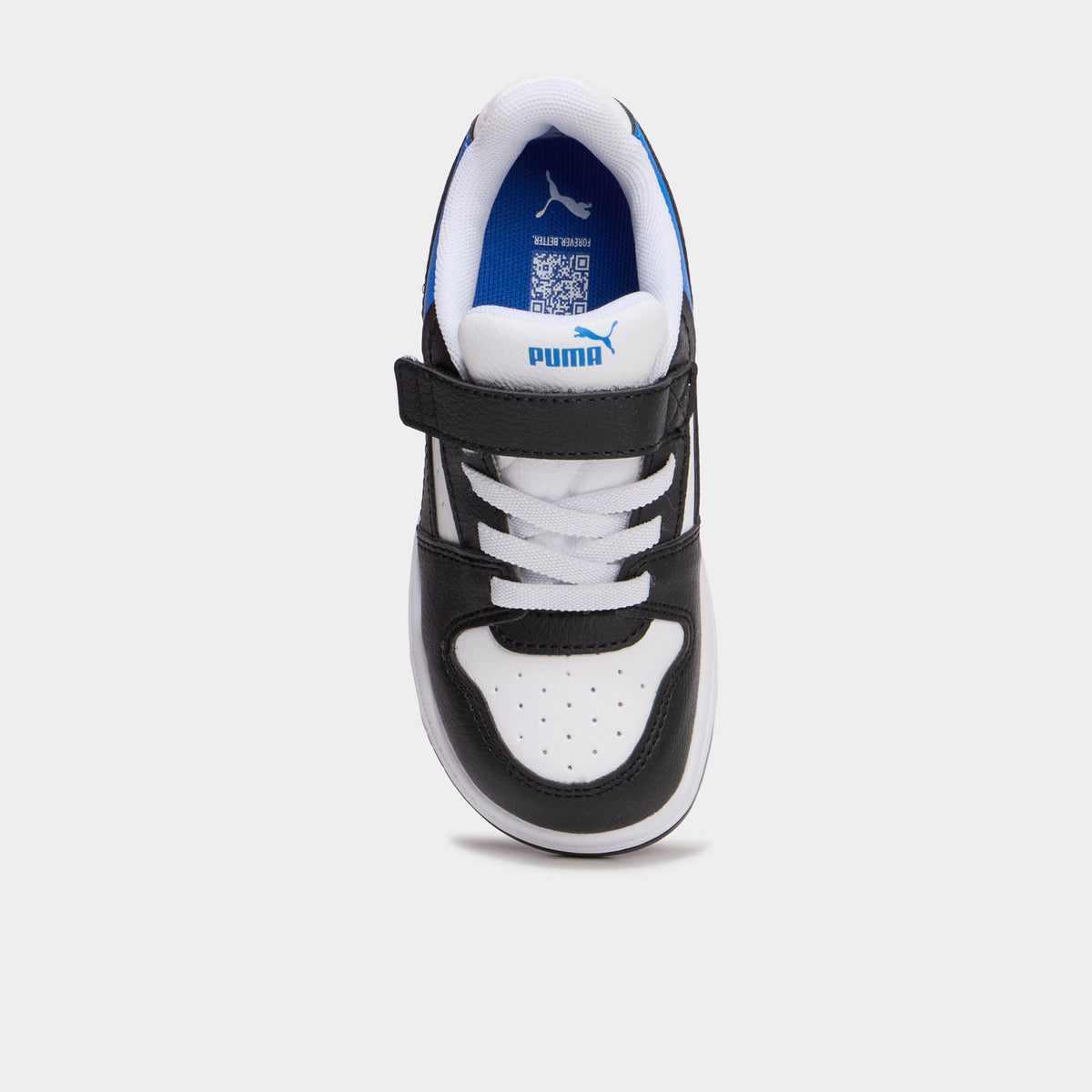 Baskets à scratchs Puma Rebound Slam bleu electrique garçon - 2