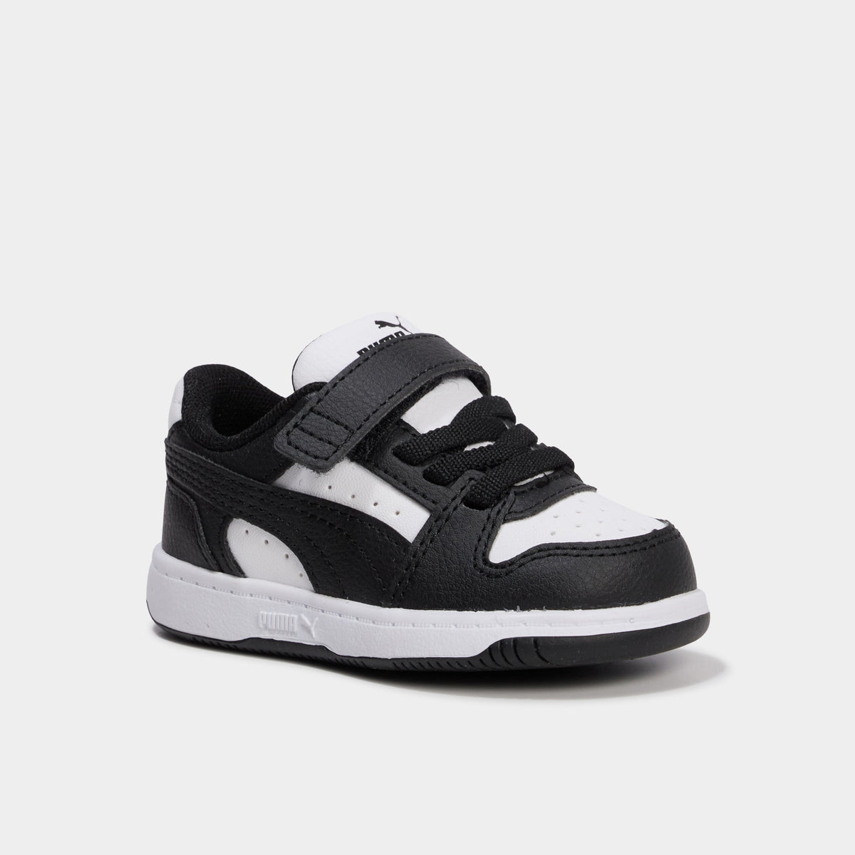 Baskets à scratchs Puma Rebound Slam noir bébé garçon - 1
