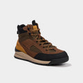 Baskets montantes à lacets marron homme - 1