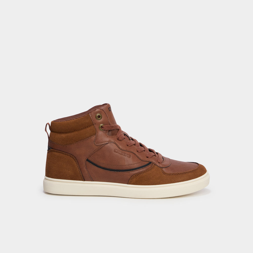 Baskets montantes à lacets noir homme - 4