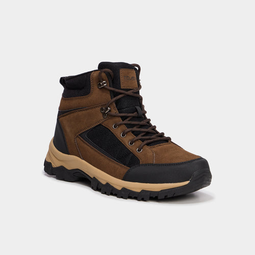 Baskets montantes à lacets multicolore homme - 1