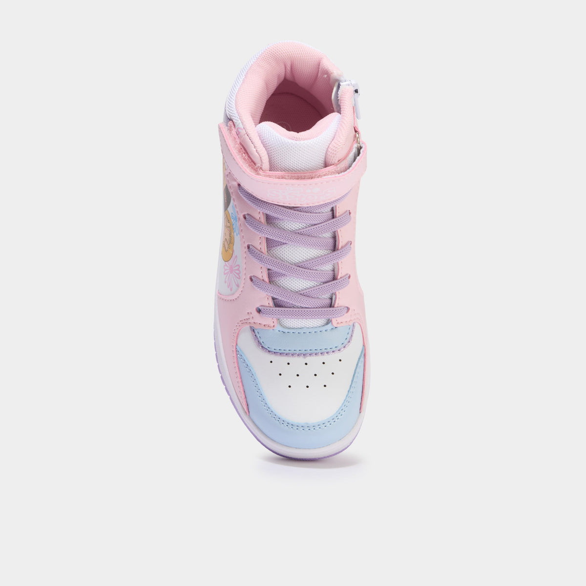 Baskets montantes Les Sisters multicolore fille - 2