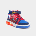 Baskets montantes lumineuses Spider-Man multicolore garçon - 1