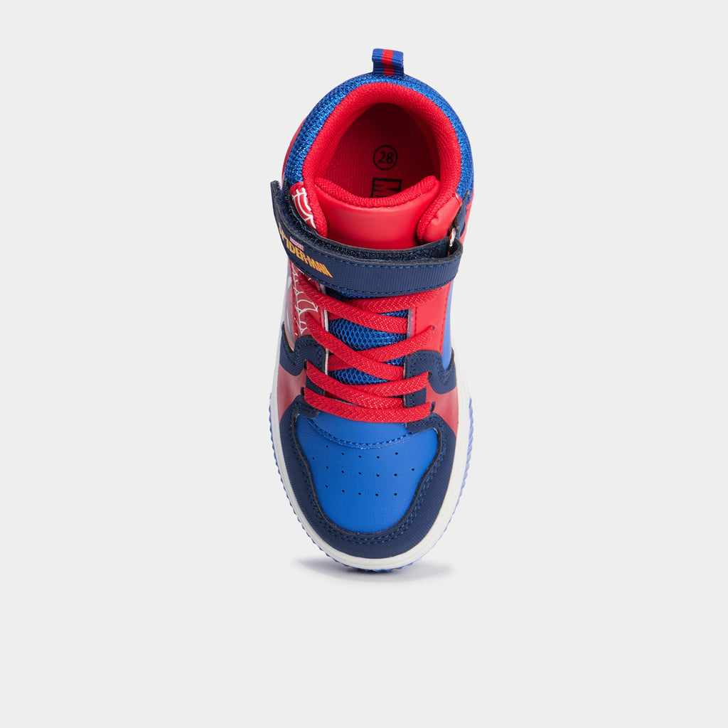 Baskets montantes lumineuses Spider-Man multicolore garçon - 2