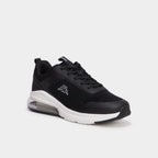 Baskets running à lacets Kappa noir homme - 1