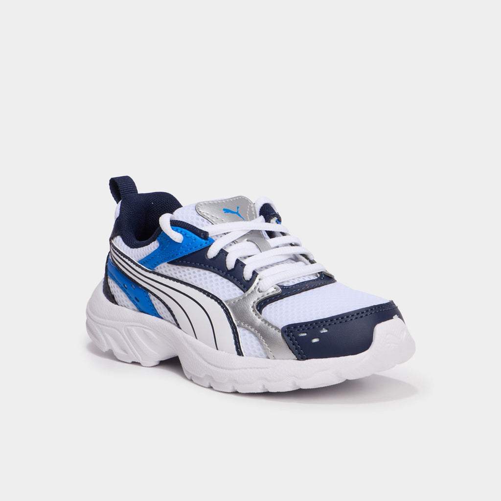 Baskets running à lacets Puma Milenio bleu electrique garçon - 1