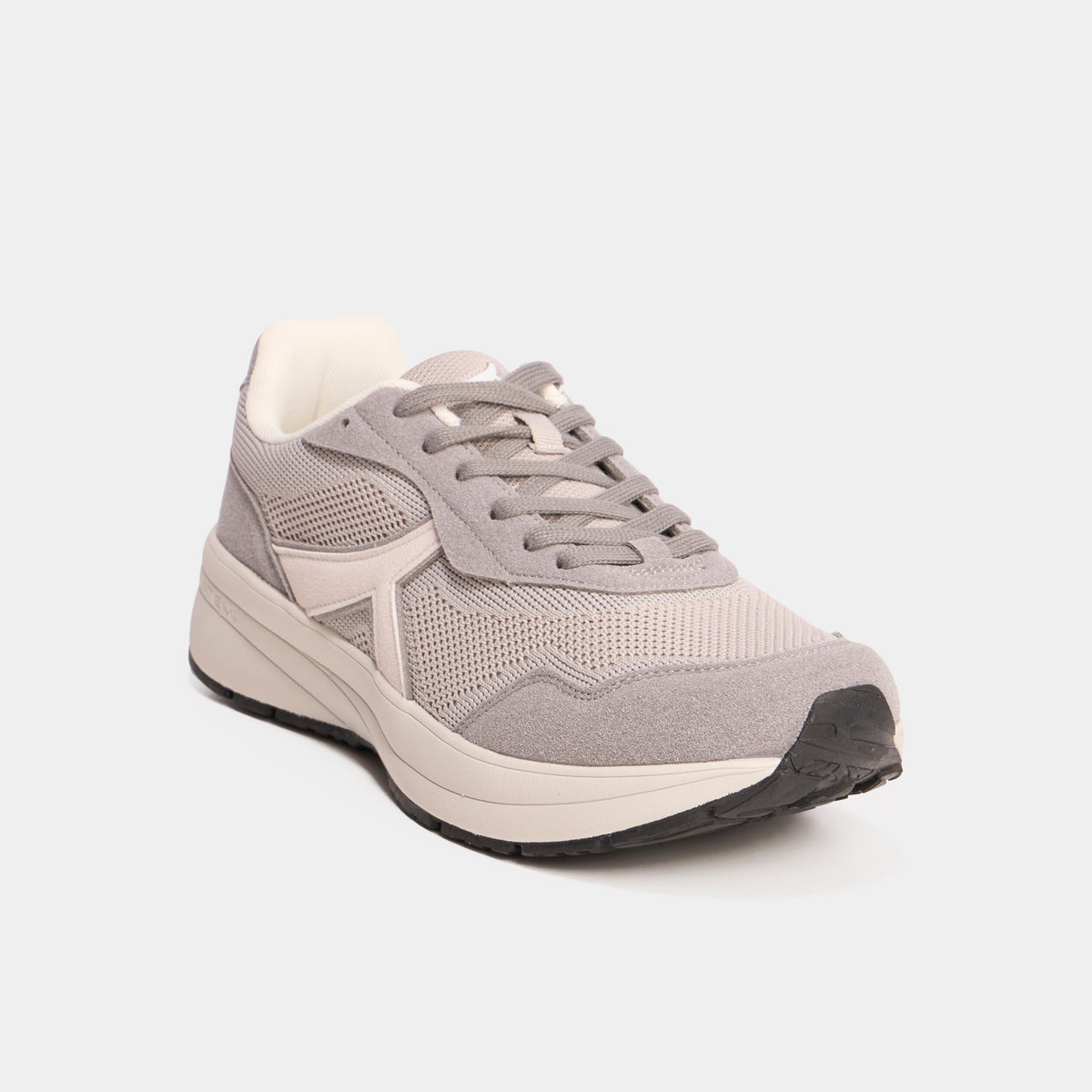 Baskets running de sport à lacets noir homme - 5