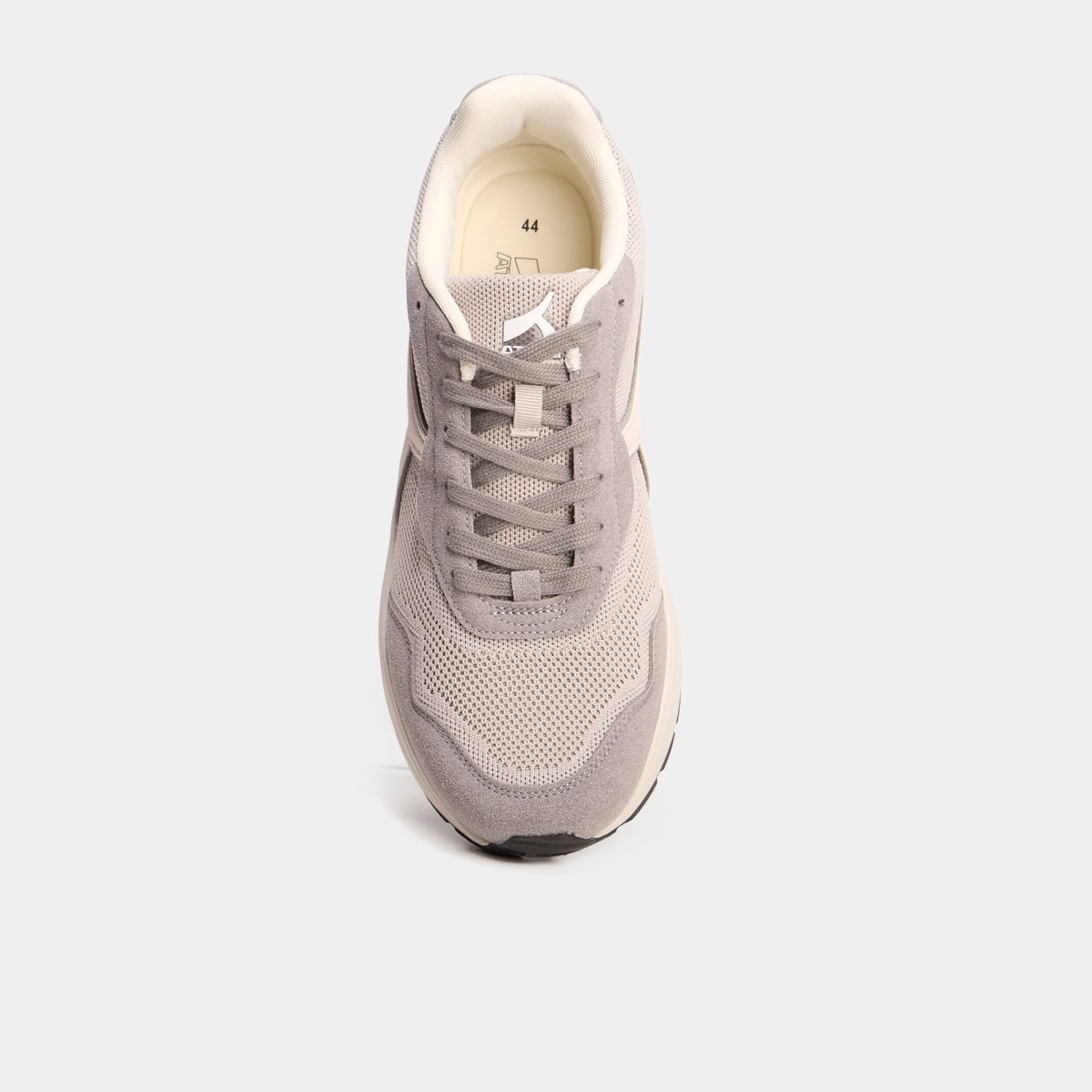 Baskets running de sport à lacets noir homme - 6