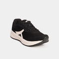 Baskets running de sport à lacets noir homme - 1