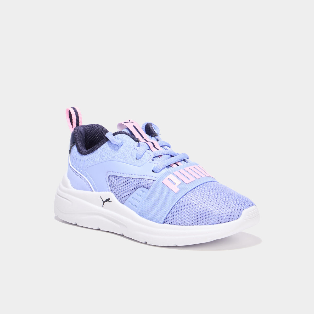 Baskets running élastiquées Puma WIRED 2 violet fluo fille - 1