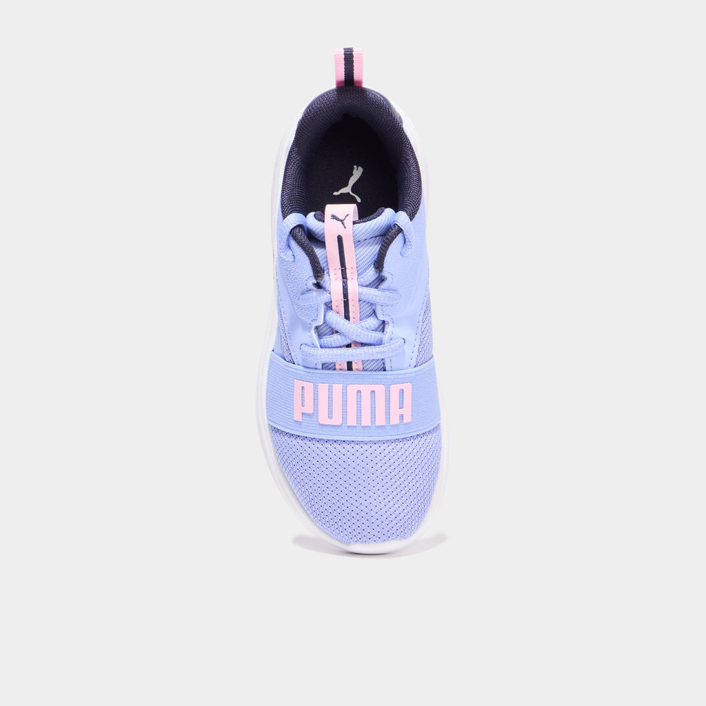 Baskets running élastiquées Puma WIRED 2 violet fluo fille - 2
