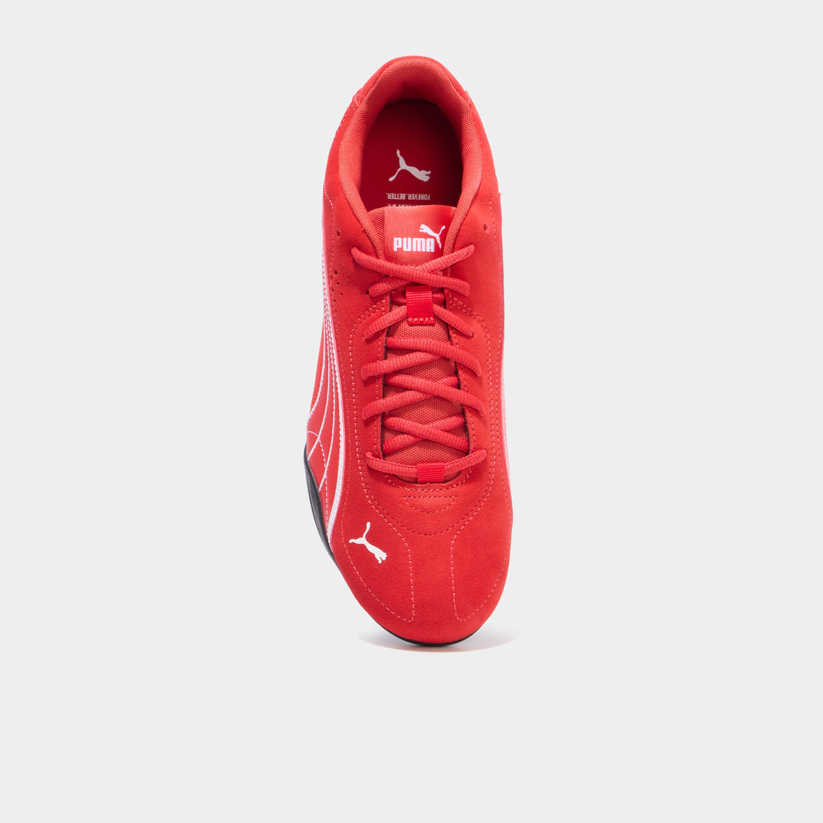 Baskets running en cuir Puma Catch SD rouge homme - 2