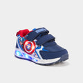 Baskets running lumineuses Marvel bleu garçon - 1