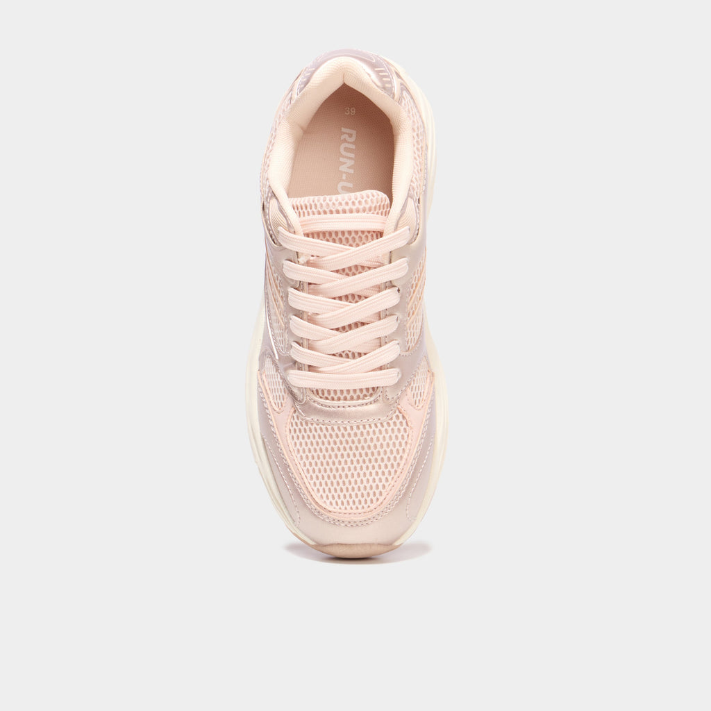 Baskets running rose femme - 2