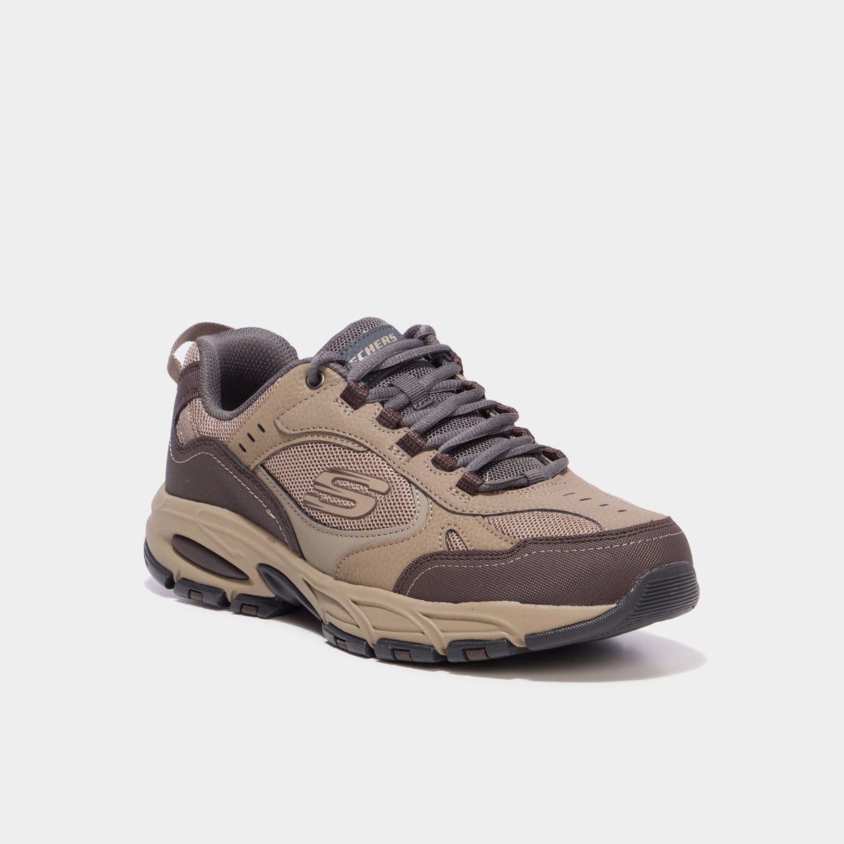 Baskets running semelle mémoire de forme sable homme - 1