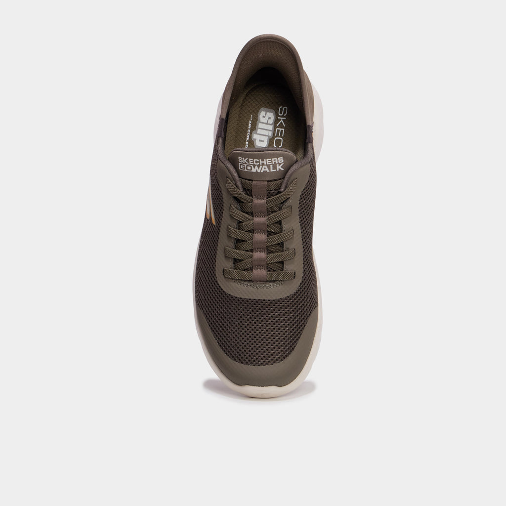 Baskets running Slip Ins GO WALK FLEX noir homme - 4