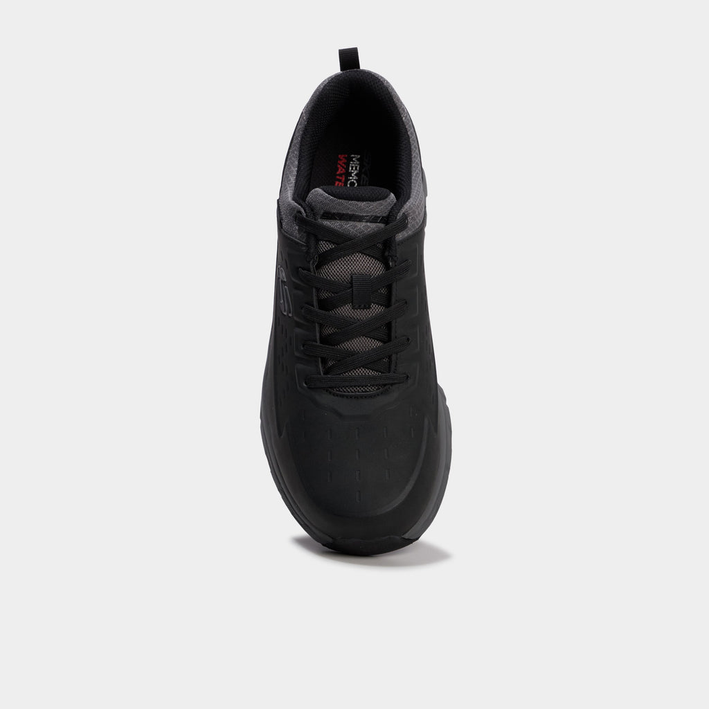 Baskets running waterproof Skechers noir homme - 2