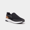 Baskets semelles épaisses noir homme - 1