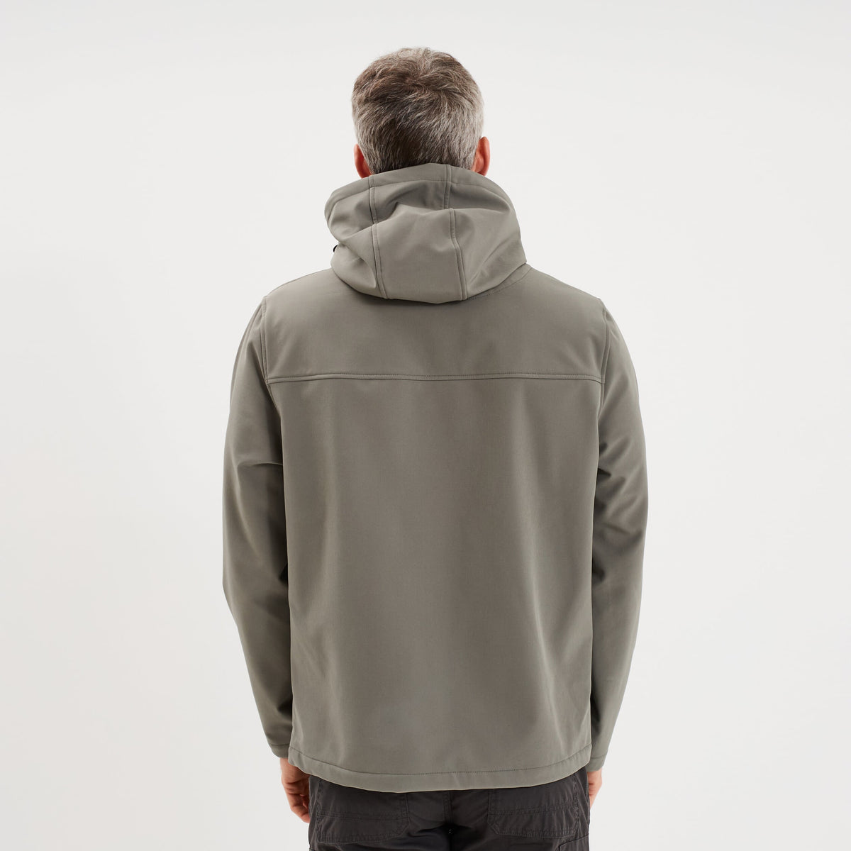 Blouson déperlant fourré à capuche noir homme - 6