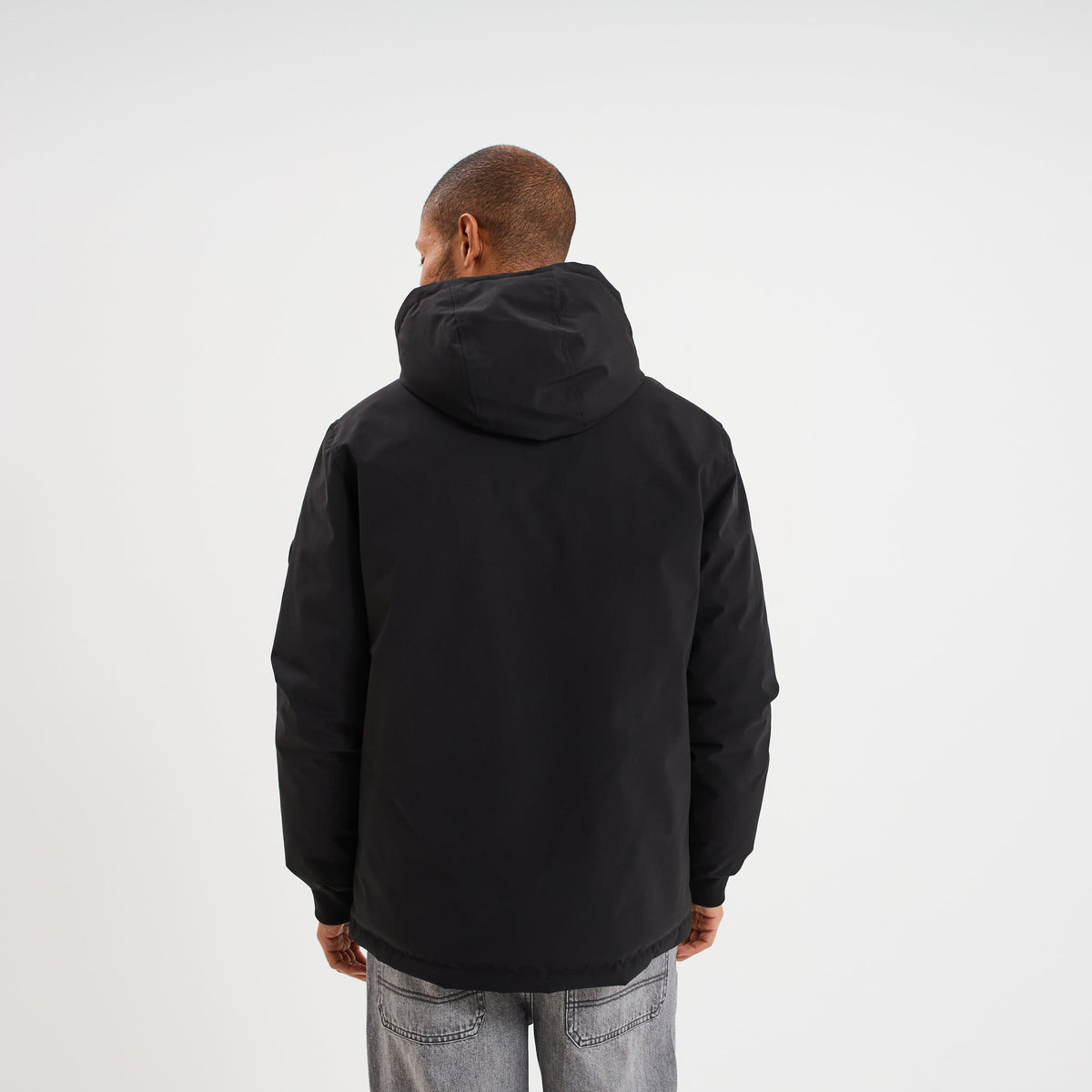 Blouson réversible à capuche zippé beige homme - 12