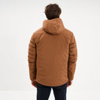 Blouson réversible coupe-vent déperlant marron homme - 2