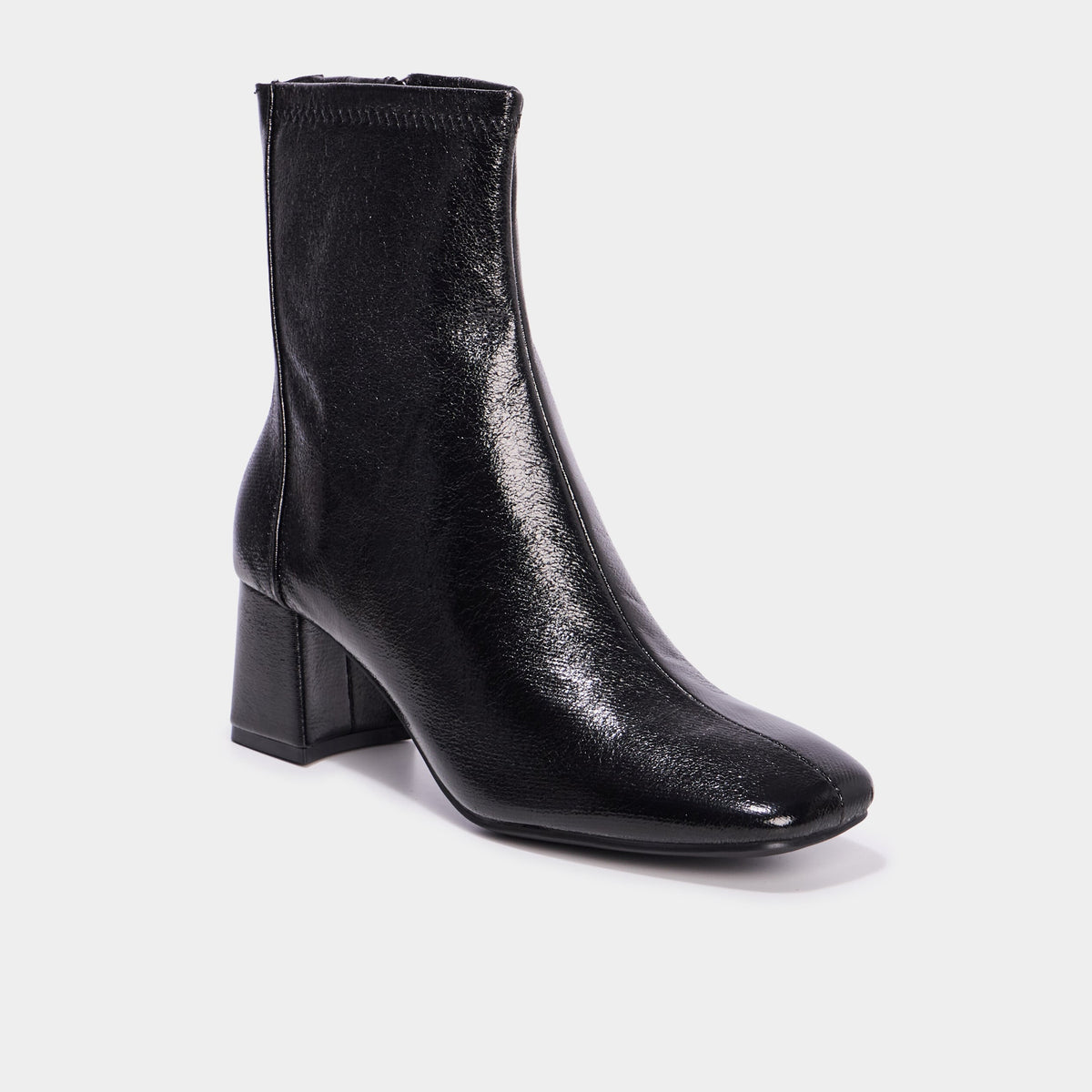 Boots à talons noir femme - 1