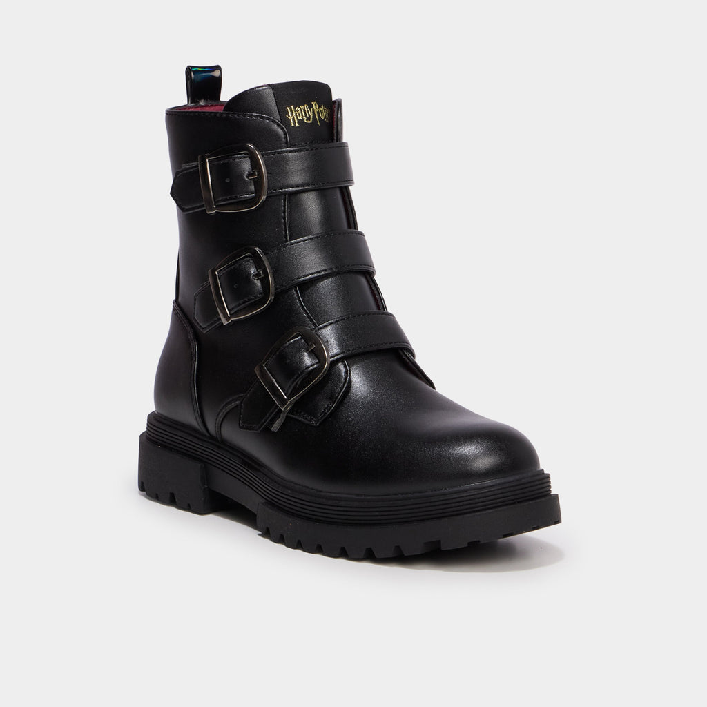Boots avec boucles Harry Potter noir fille - 1