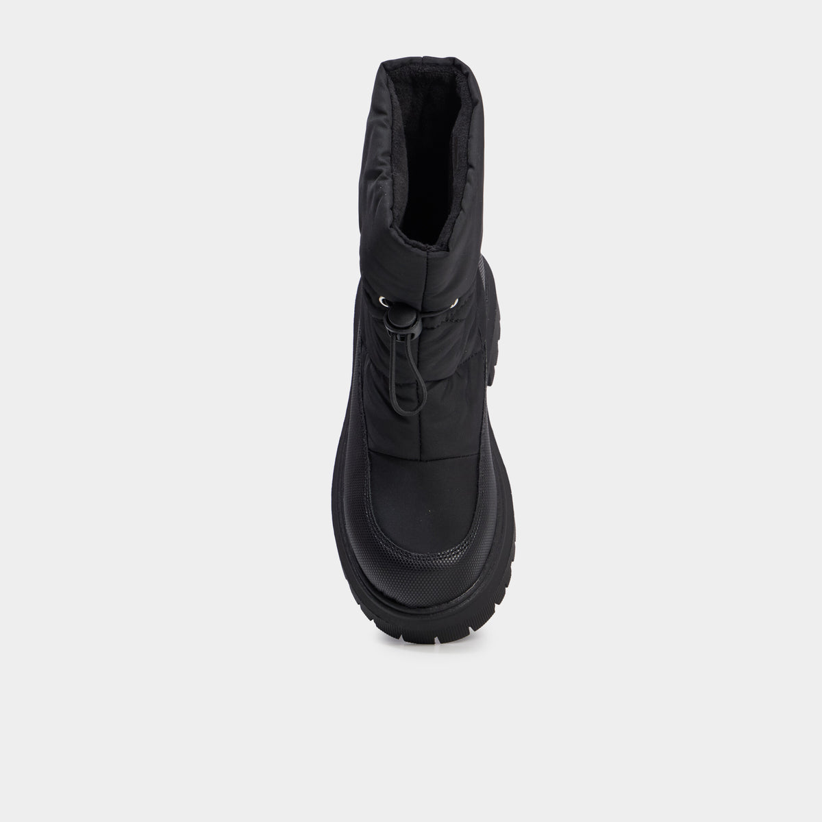 Boots avec lien à coulisse noir fille - 2
