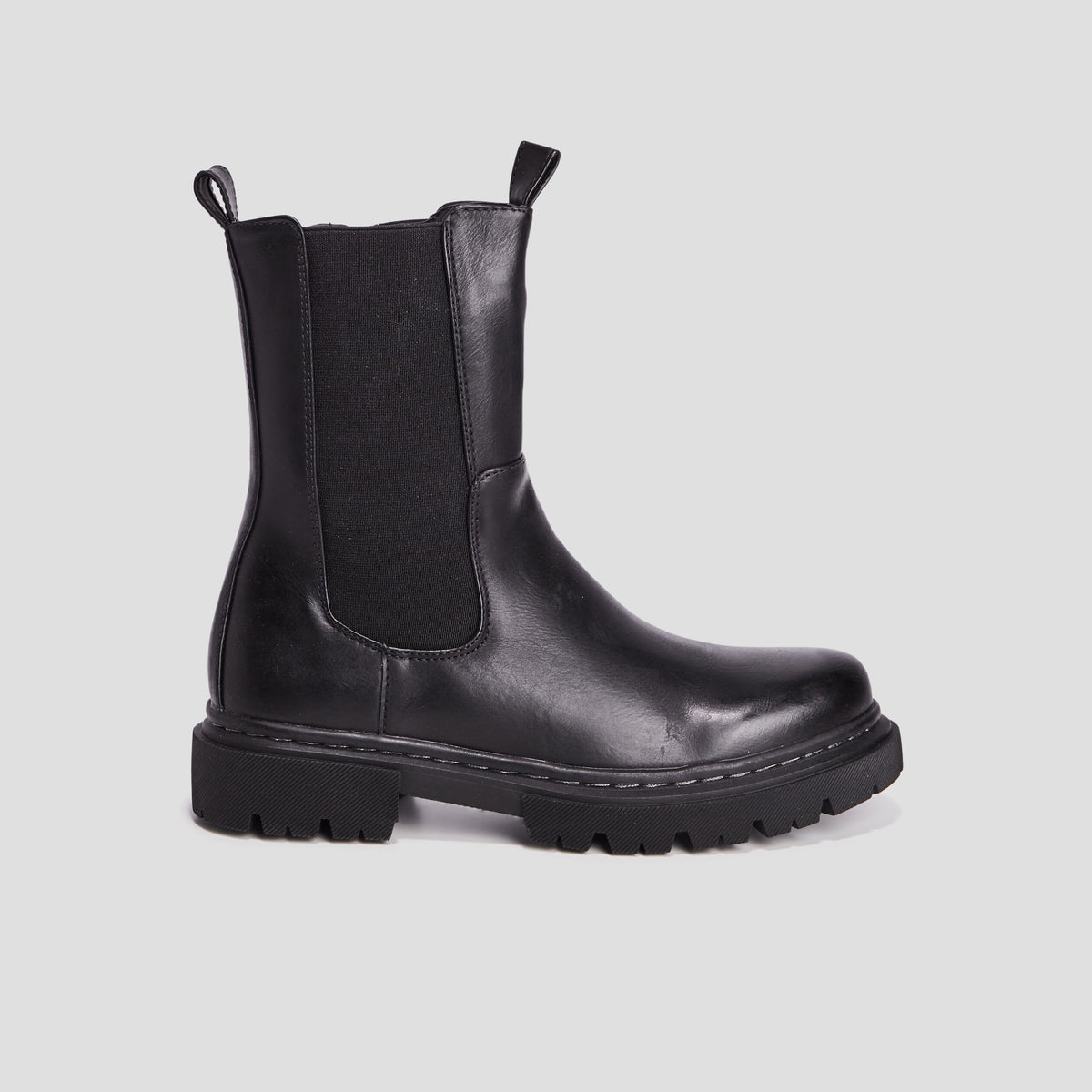 Bottines chelsea élastiquées noir femme - 2